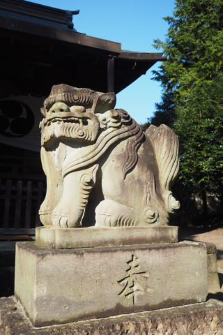 平柳星宮神社　狛犬