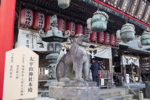 太平山神社　狛犬