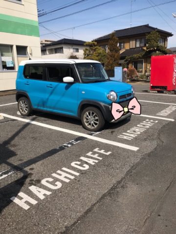 HACHICAFE駐車場