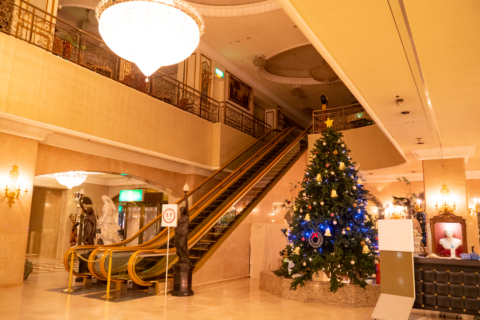 江陽グランドホテル クリスマスツリー