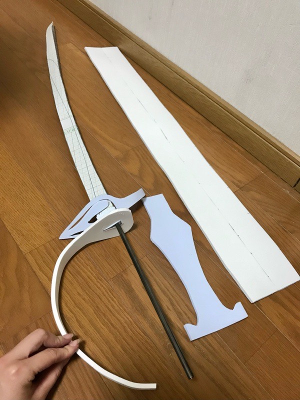 鯉登少尉のコスプレ軍刀作りレポ〜刀の作り方〜 | nachicos blog