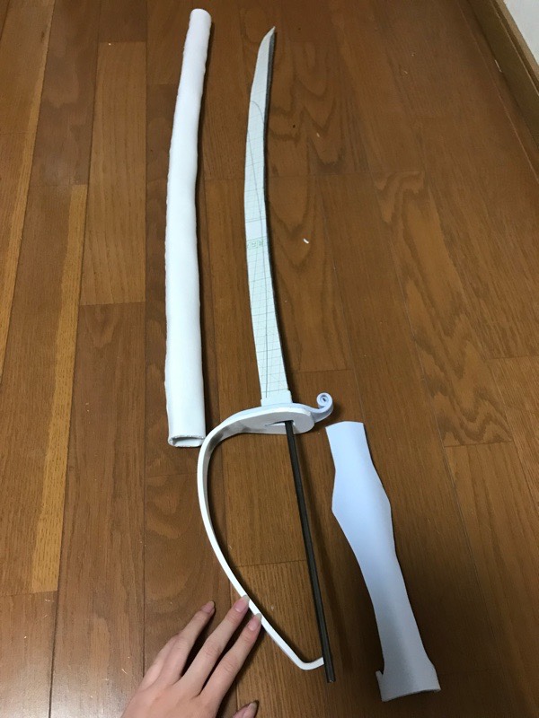 鯉登少尉のコスプレ軍刀作りレポ〜刀の作り方〜 | nachicos blog