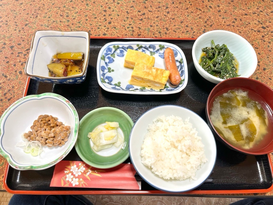 石川荘さんの朝ごはん