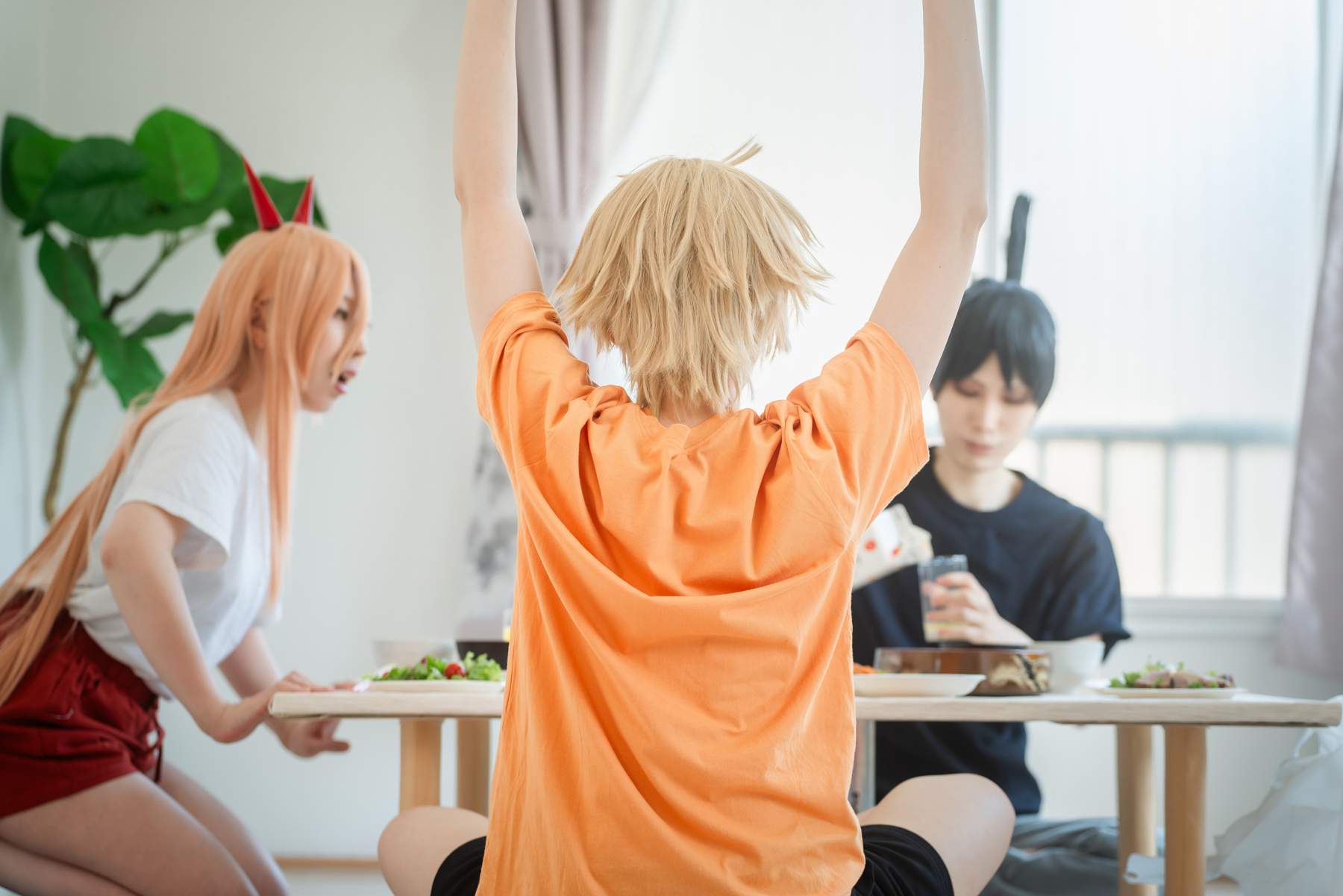 早川家「いただきます」