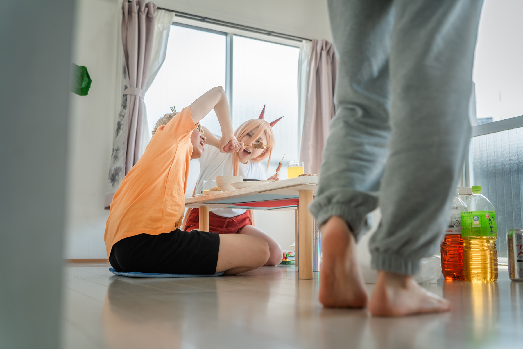 デンパワの食い意地対決