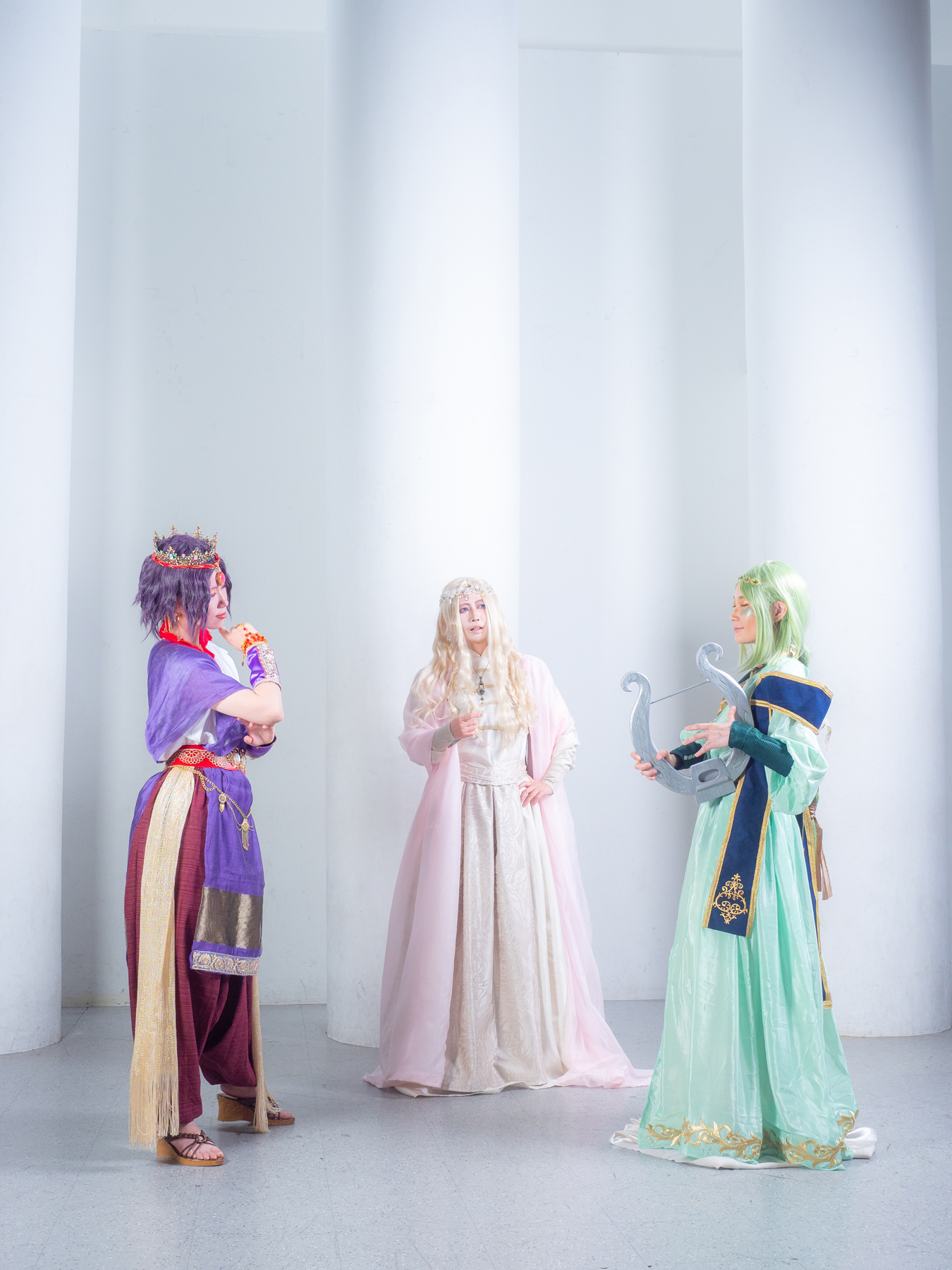 春・夏・秋の3人の王