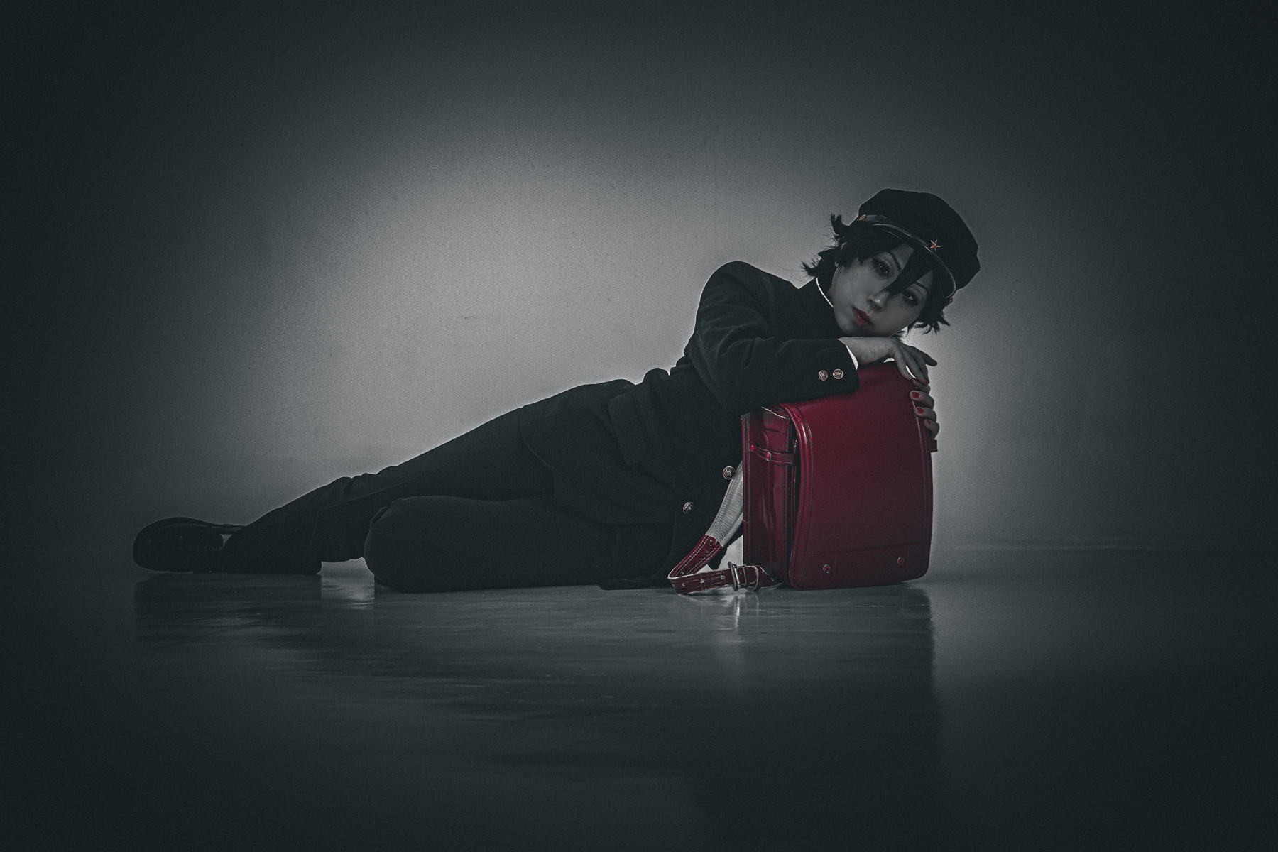 赤いランドセルと雷蔵