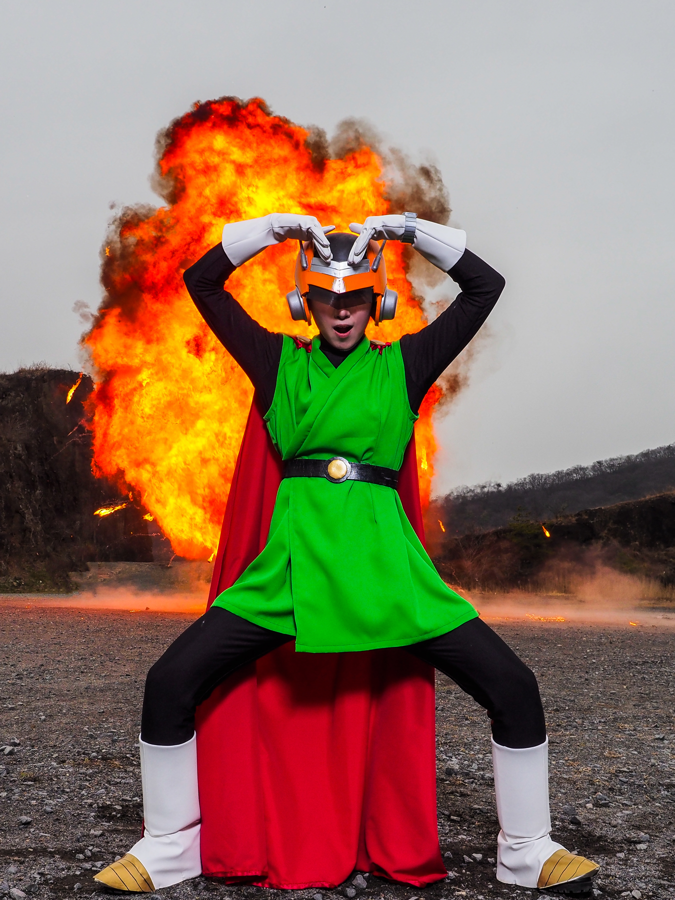 爆破撮影グレートサイヤマン1号