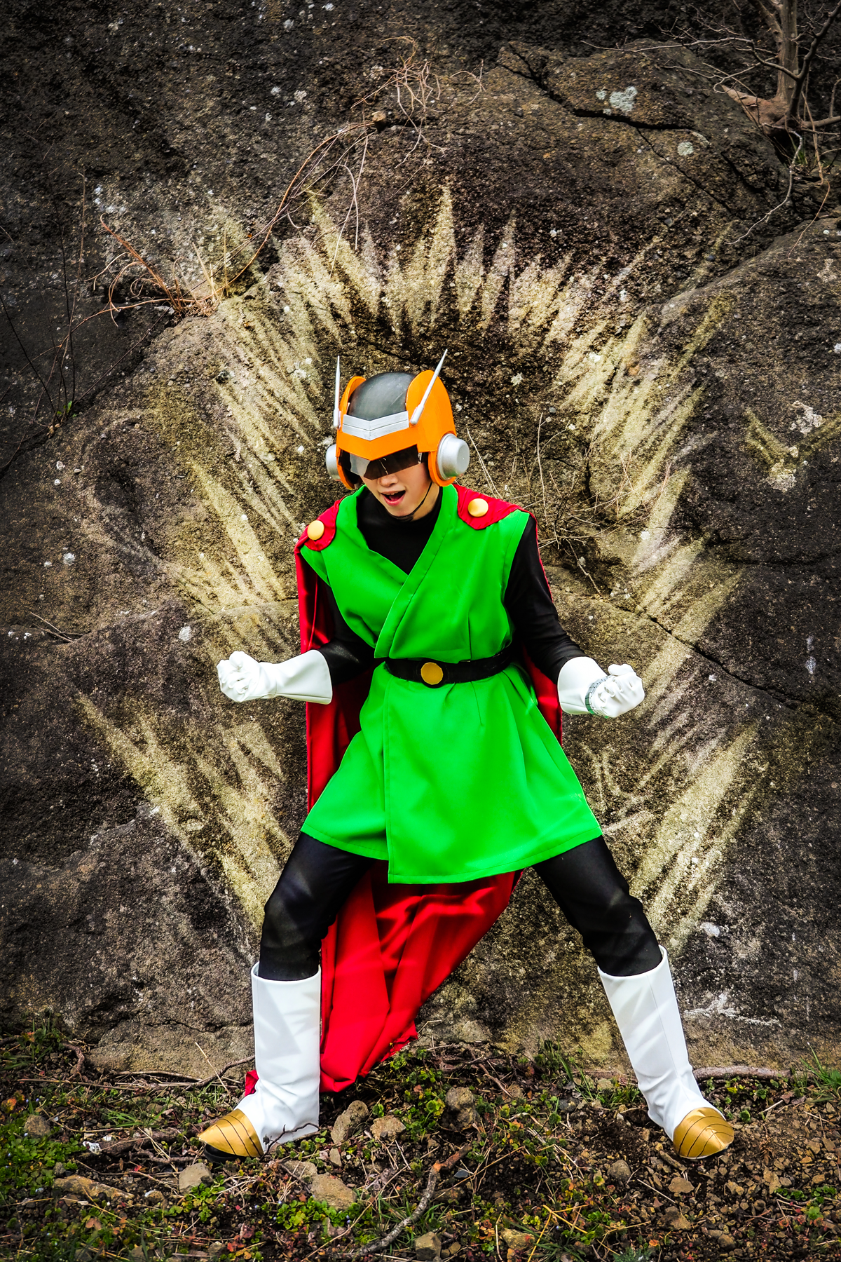 プロジェクターで超サイヤ人を再現