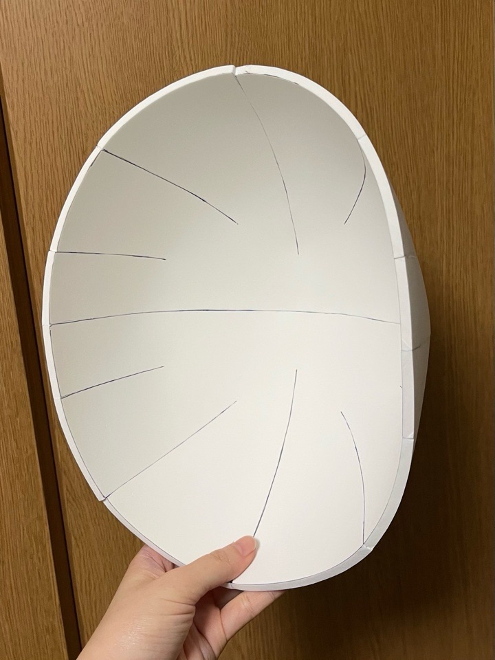 ヘルメット作り