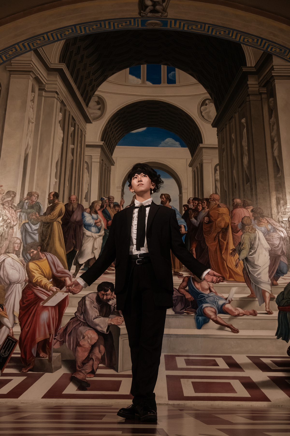 トリックアート ラファエロの間