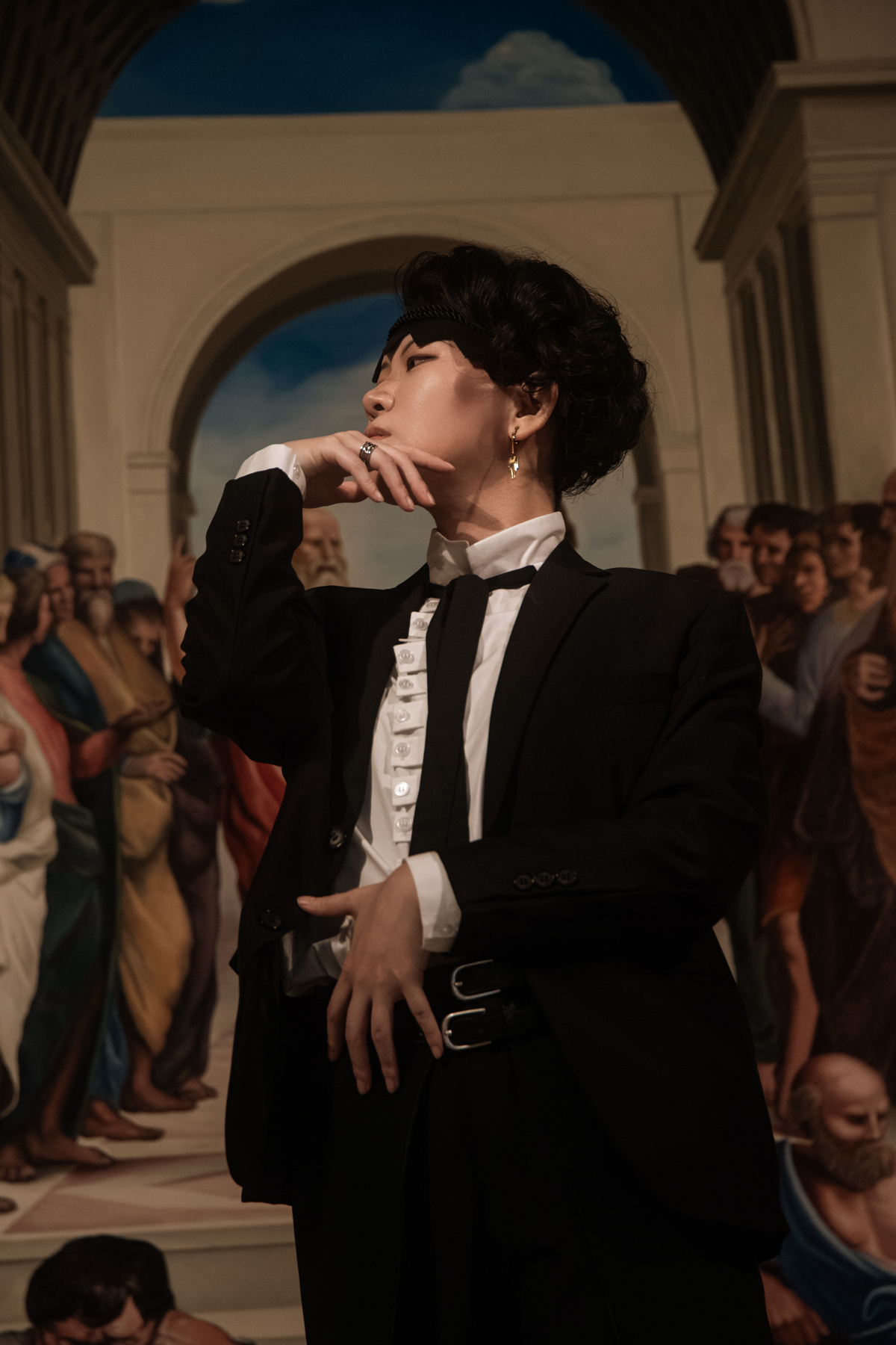 「アテネの学堂」と露伴先生