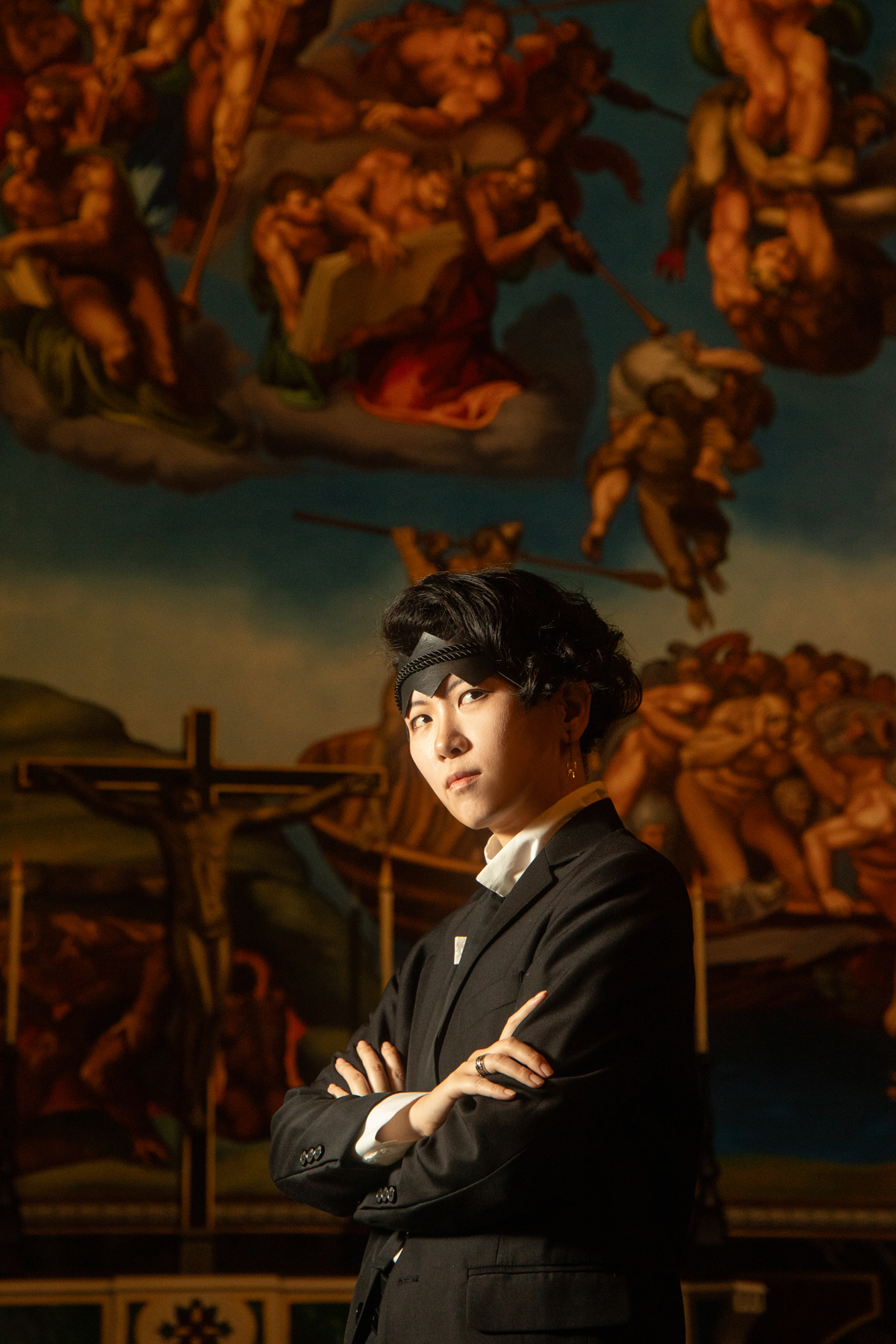 岸辺露伴ルーヴルへ行くコスプレ