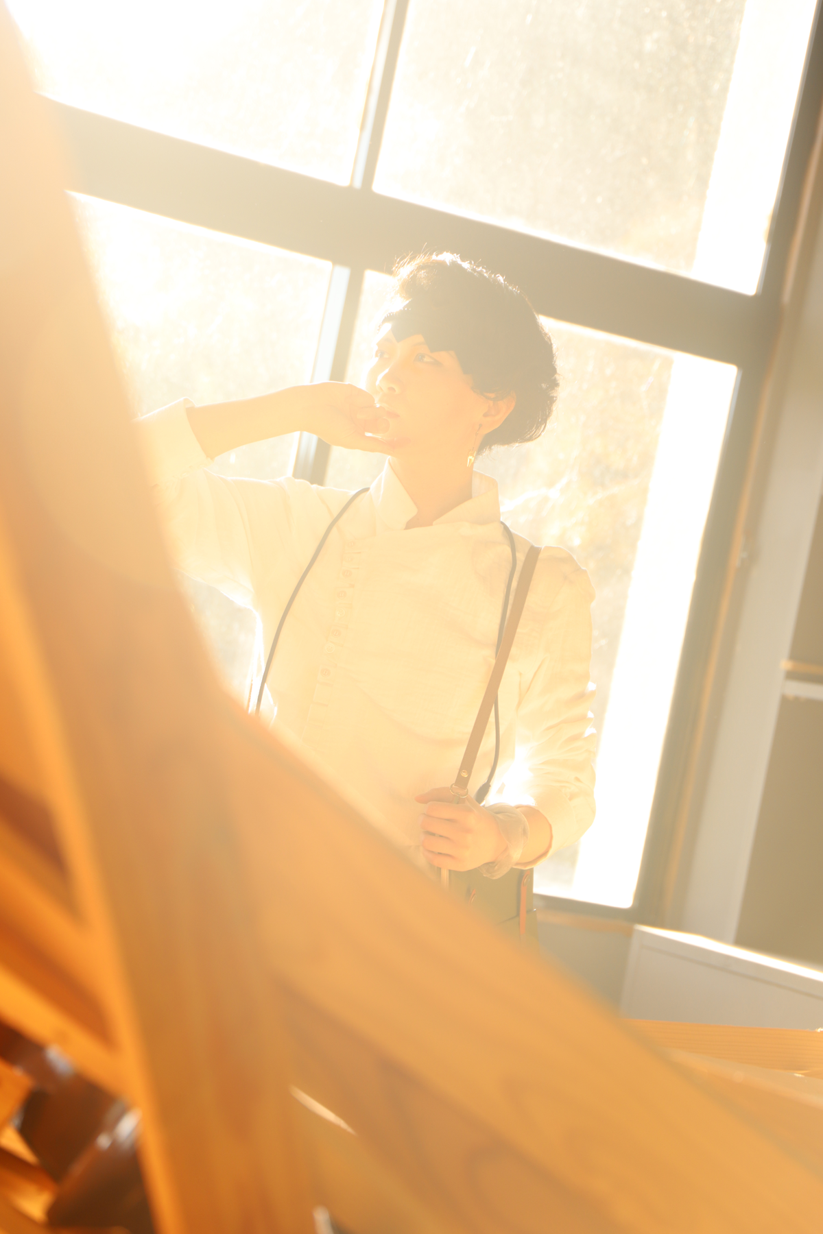 木のアートと露伴先生