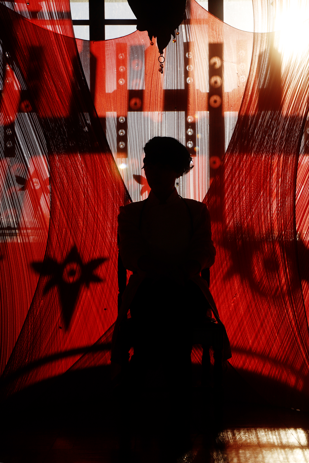 シルエットを楽しむエリア