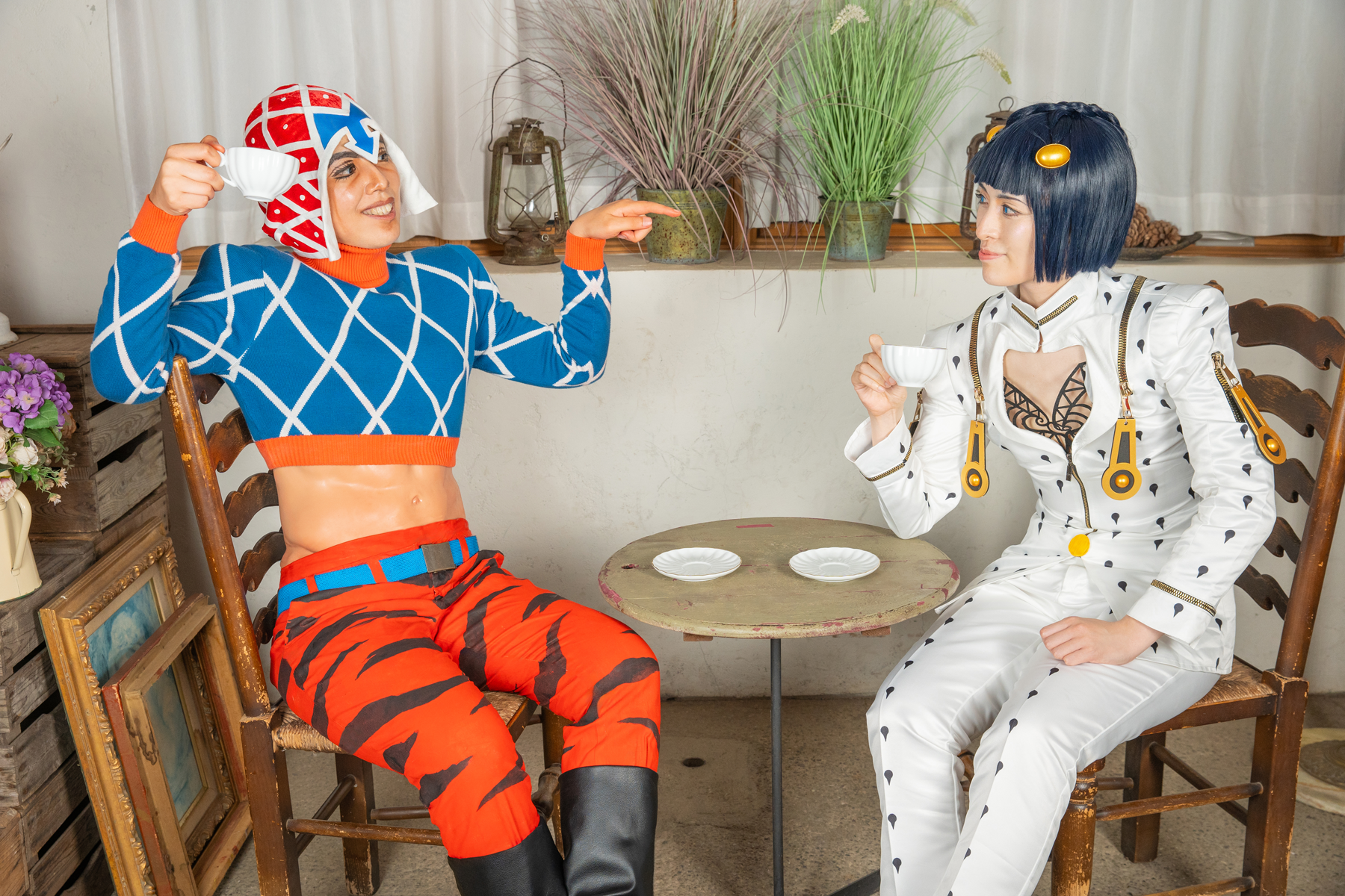 ミスタとブチャラティ