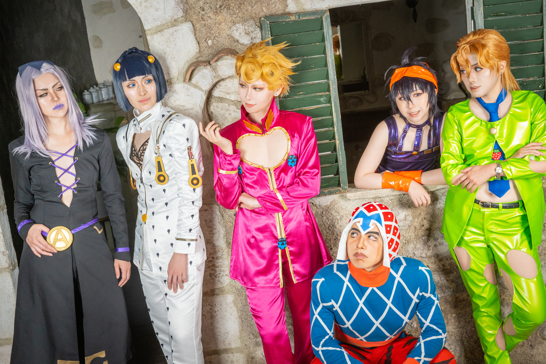ジョジョ第5部コスプレ