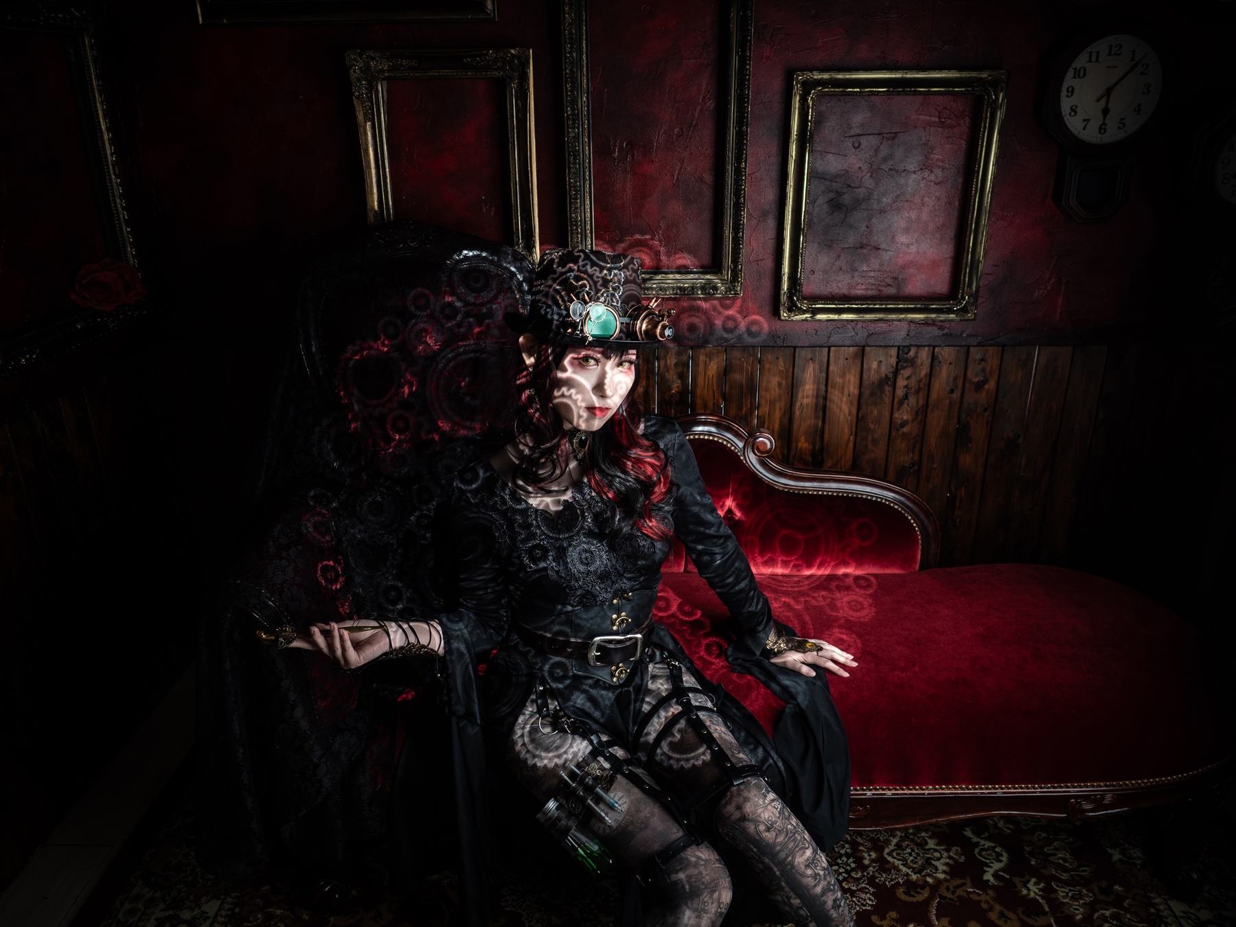 最後にプロジェクター遊び