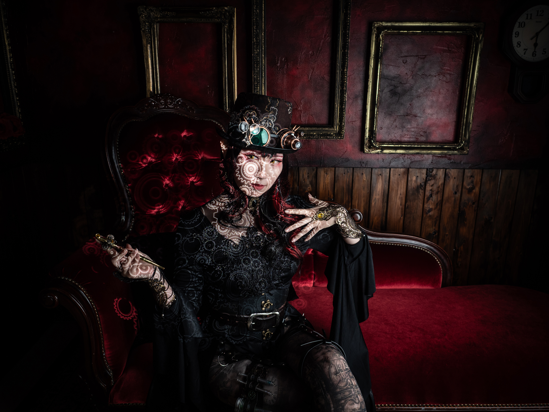 創作コスプレ ゴシックスチームパンク