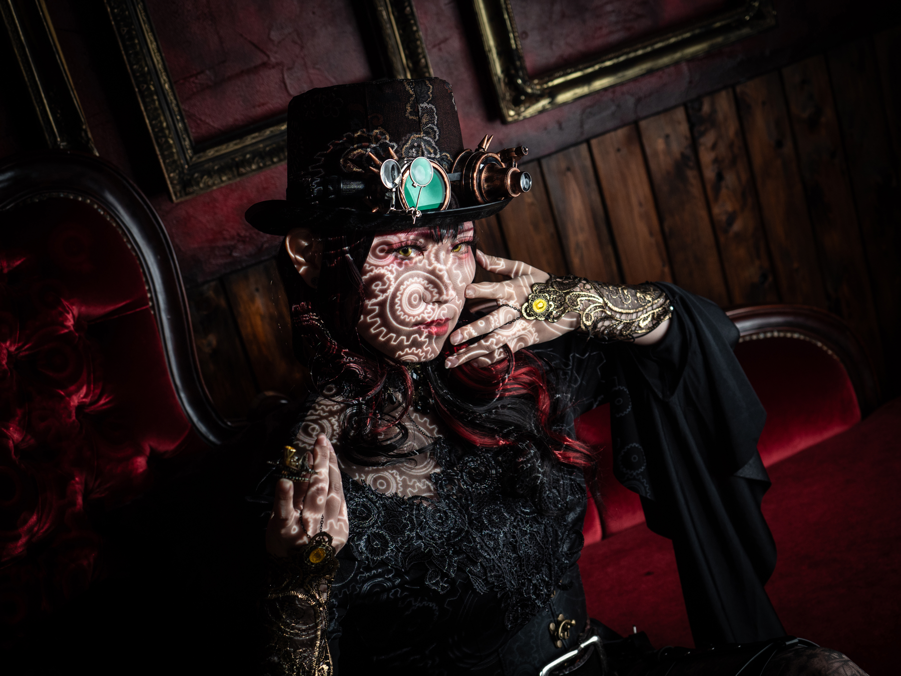 創作コスプレとプロジェクター