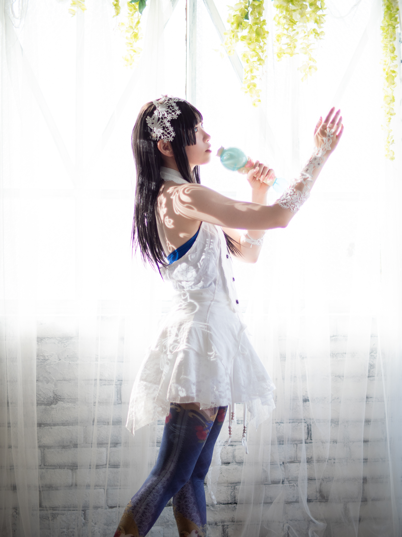 OzzOnの柄タイツ