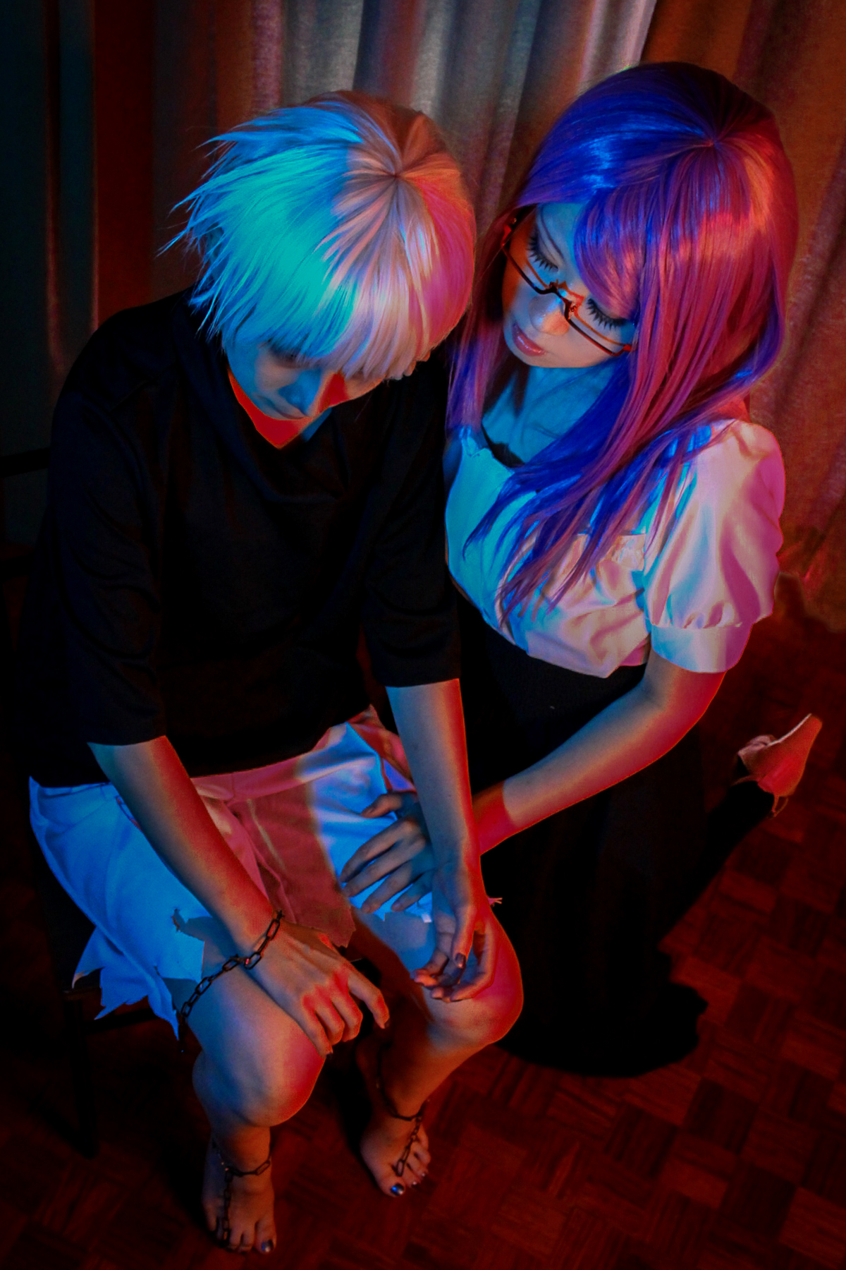 カネキとリゼ コスプレ