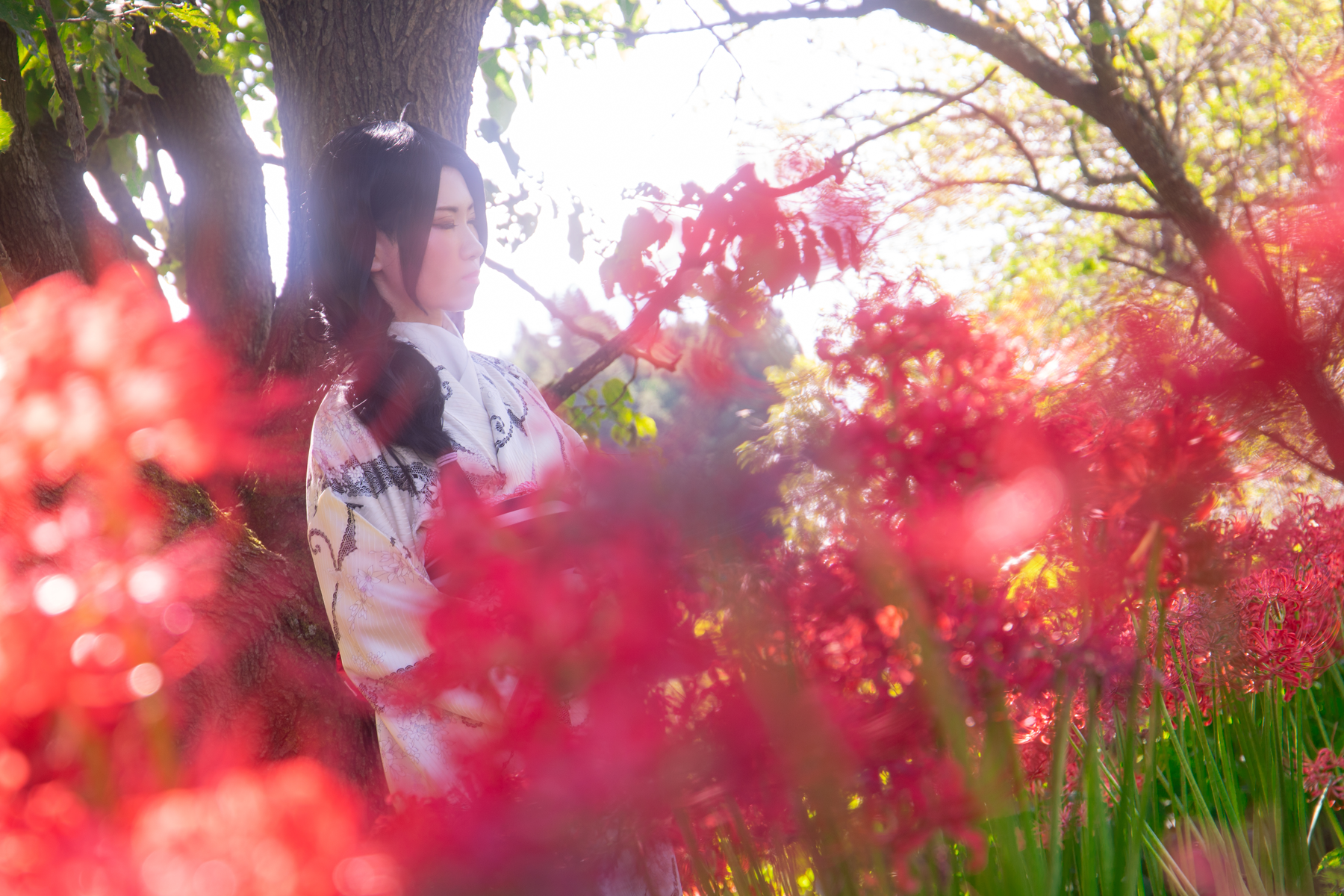 杏寿郎の母コスプレ