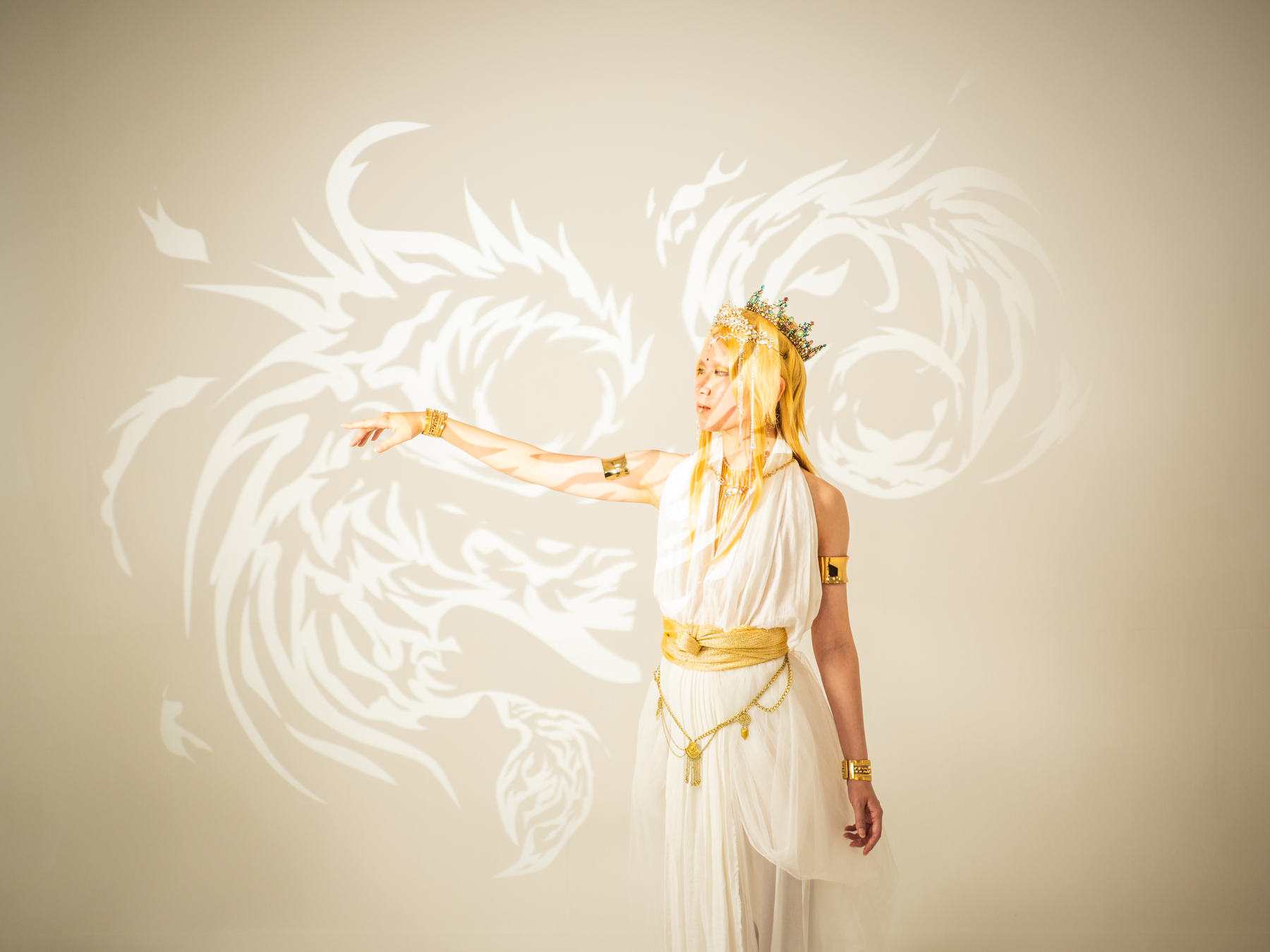 光の戦士っぽく現像