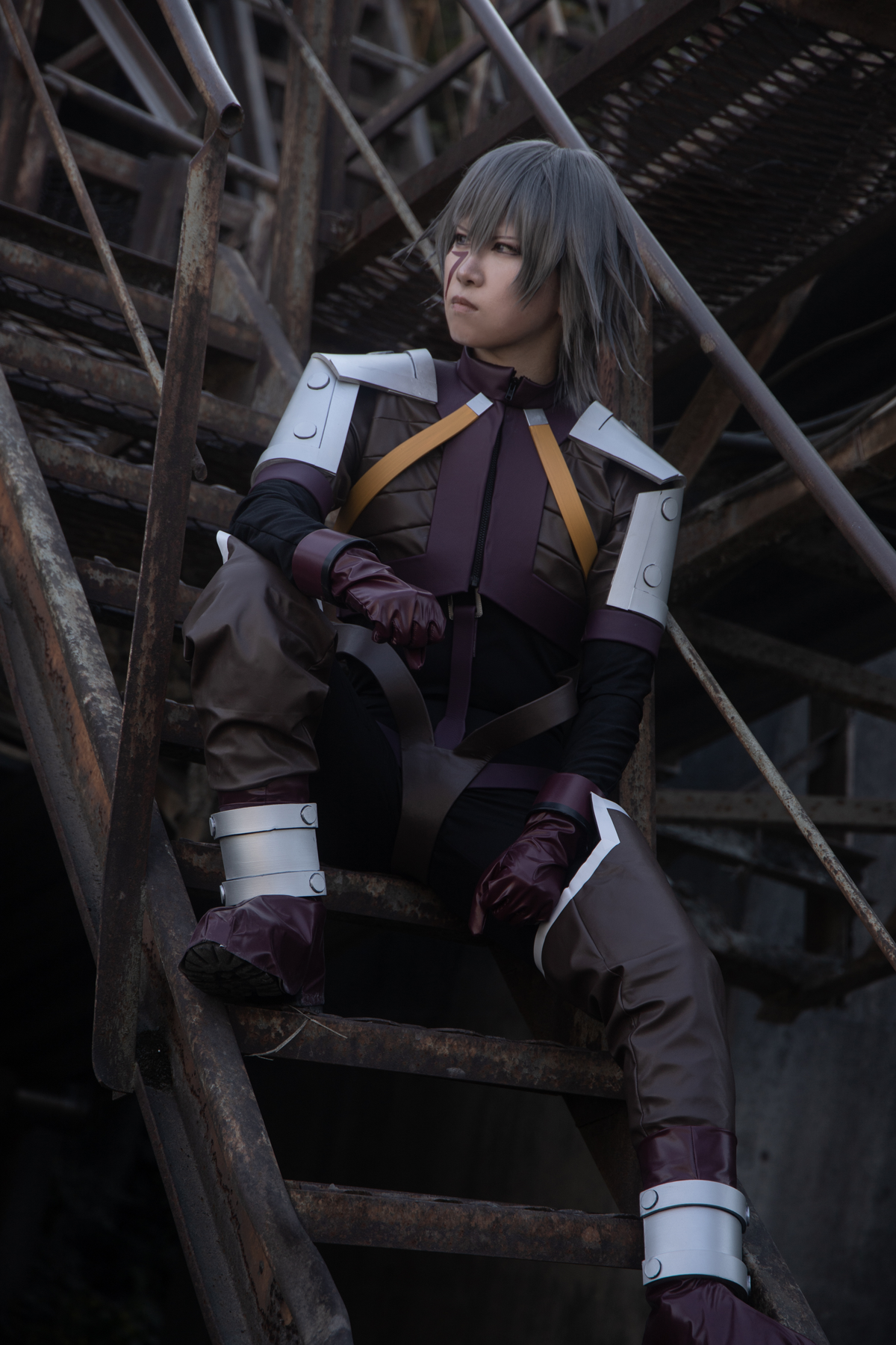 梯子のような階段