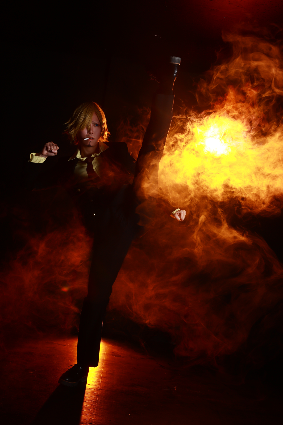 サンジ コスプレ「ディアブルジャンブ」