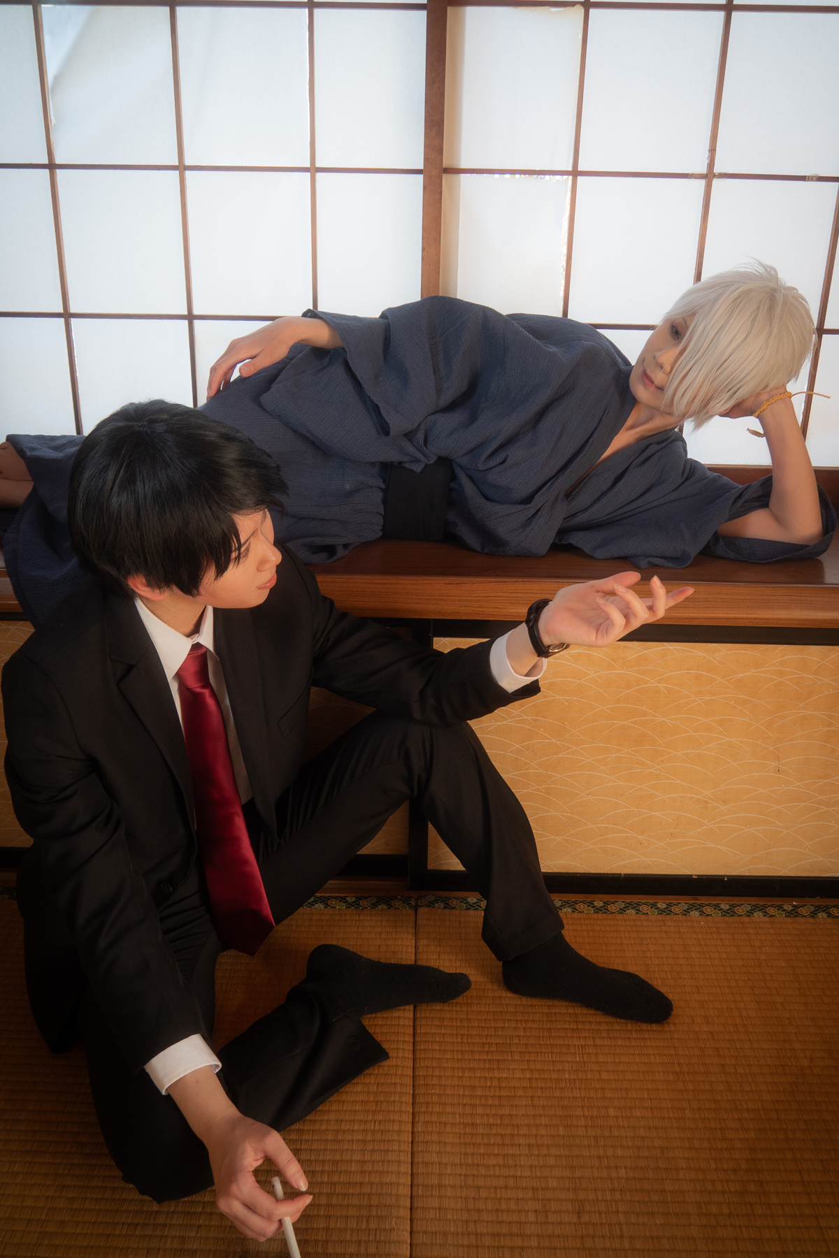 水木と鬼太郎父