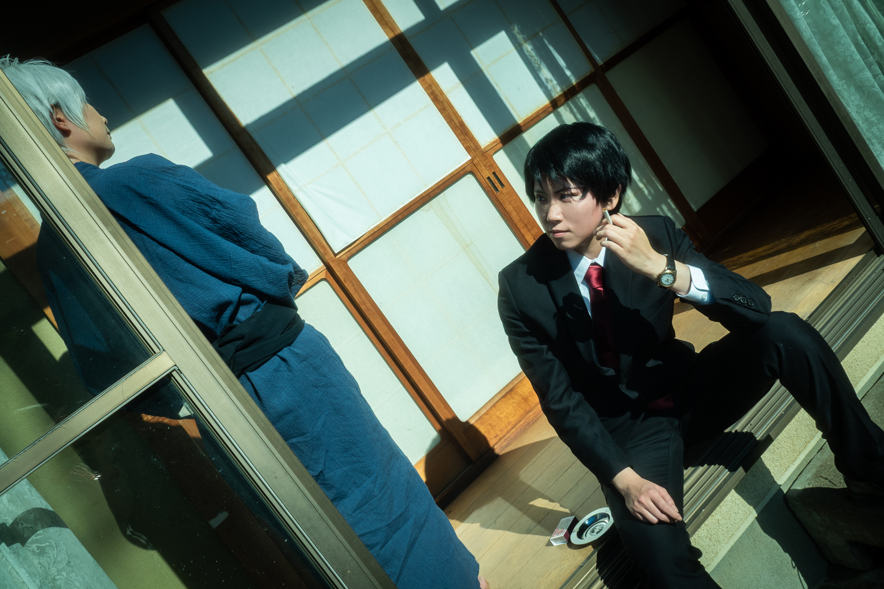 水木と鬼太郎父